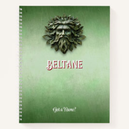 Aanpasbare 8.5 x 11 Beltane Meidag Notitieboek