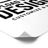 Aanpasbare 8x10" Zakelijk Uithangbord  Poster (Hoek)