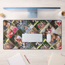 Aanpasbare 9 Foto Collage Monogram Thuiskantoor