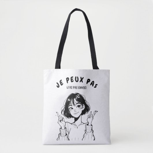 Aanpasbare à tote bag (Voorkant)