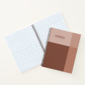 Aanpasbare Aardbei Mocha Latte Notitieboek (Binnen)