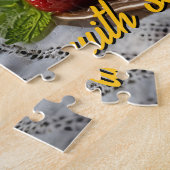 Aanpasbare Aardbeien Snoepjes Motiverend Legpuzzel (Zijkant)