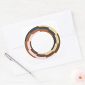 Aanpasbare achtergrond Sticker (Envelop)