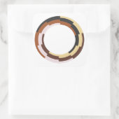 Aanpasbare achtergrond Sticker (Tas)