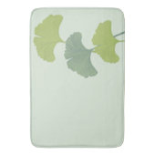 Aanpasbare achtergrondkleuren voor Ginkgo-bladeren Badmat (Voorkant Verticaal)