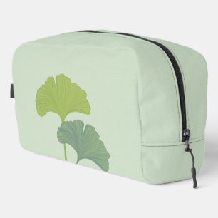 Aanpasbare achtergrondkleuren voor Ginkgo-bladeren Toilettasje