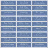 Aanpasbare adreslabels voor huwelijksgasten sticker (Voorkant)