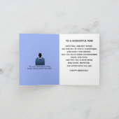 Aanpasbare Afrikaanse Amerikaanse mannendag Kaart (Binnen)