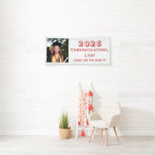 Aanpasbare Afstudeerfeest Spandoek (Insitu)