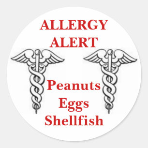 Aanpasbare allergie stickers