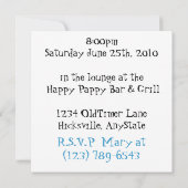 Aanpasbare Antiek partij voor de afboeking van aut Kaart (Achterkant)