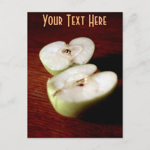 Aanpasbare appel briefkaart