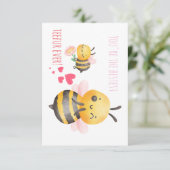 Aanpasbare Aquarel Bij Dankkaart voor een Leraar Bedankkaart (Staand voorkant)