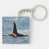 Aanpasbare Aquarius Orca West Coast Gemeenschap Sleutelhanger (Achterkant)
