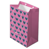 Aanpasbare Aquarius Orka Moordwalvis Roze Medium Cadeauzakje (Voorkant Gekanteld)