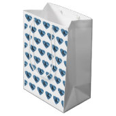 Aanpasbare Aquarius Orka Moordwalvis Wit Medium Cadeauzakje (Achterkant Gekanteld)