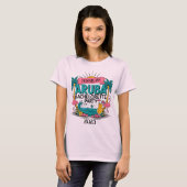 Aanpasbare Aruba vrijgezellenfeest T-shirt (Voorkant volledig)