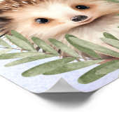 Aanpasbare babyspeelgoedkamer opgespannen canvaspr poster (Hoek)