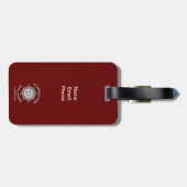 Aanpasbare bagagelabel (Achterkant horizontaal)