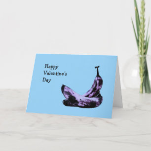 Aanpasbare Bananen Pop Art Feestdagen Kaart
