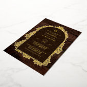 Aanpasbare Bat Bar Mitswa evenement, Elegant Moder Folie Uitnodiging (Gedraaid)