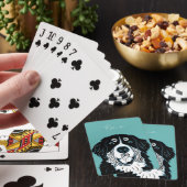 Aanpasbare Berner Sennenhond Pokerkaarten (Insitu)