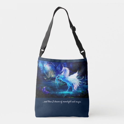 Aanpasbare bewegings- en magische eenheden crossbody tas (Achterkant)