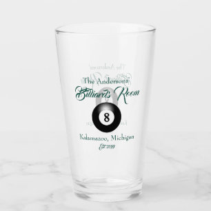 Aanpasbare Biljart Pooltafel Ballen Bar Bier Glas