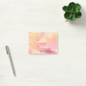 Aanpasbare bloemige waterverf Post-it-briefjes Post-it® Notes (Kantoor)