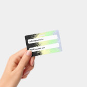Aanpasbare Boho Golvende Cassgender Pride Vlag Badge (Handheld)