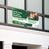Aanpasbare Boomdienst Boomverzorger Stomp Slijper Spandoek (Buitenkant Gebouw)