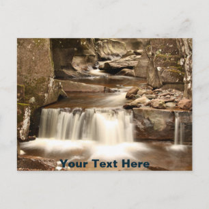 Aanpasbare Bracklinn Falls, Perthshire, Schotland Briefkaart