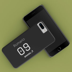 Aanpasbare Brasil Seleção Gepersonaliseerde Uitrus iPhone 15 Pro Case