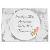 Aanpasbare Bruidsuitnodiging Groot Cadeauzakje (Voorkant)