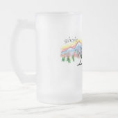 Aanpasbare bruiloft voor mok van geborsteld bier (Links)