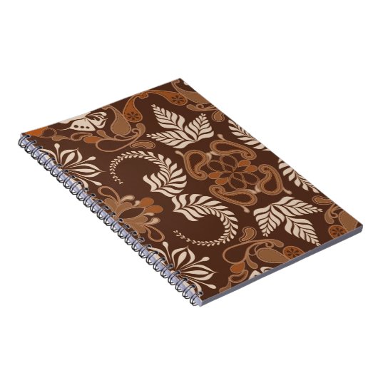 Aanpasbare Cafe Latte Notitieboek (Rechterzijde)