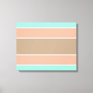 Aanpasbare canvasafdruk strips Patroon Canvas Afdruk