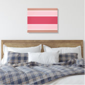 Aanpasbare canvasafdruk strips Patroon Canvas Afdruk (Insitu (Slaapkamer))