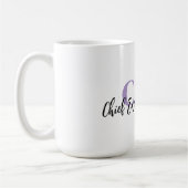 Aanpasbare “CEO” koffiemok — Gepersonaliseerd cade (Links)