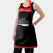 Aanpasbare chef-naam schort - Gepersonaliseerd! (Insitu)