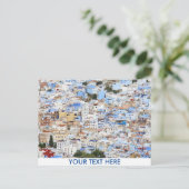 Aanpasbare Chefchaouen, Marokko Briefkaart (Staand voorkant)