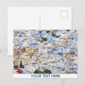 Aanpasbare Chefchaouen, Marokko Briefkaart (Voorkant / Achterkant)