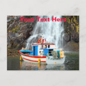 Aanpasbare Chili waterval Briefkaart (Voorkant)