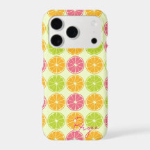 Aanpasbare Citrus iPhone Hoesje