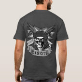 Aanpasbare CJSTOF Monochroom T-shirt (Achterkant)