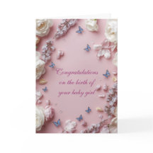 Aanpasbare Congratulaties met de geboorte van Koni