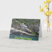 Aanpasbare Cornwall boot Kaart (Gele Bloem)