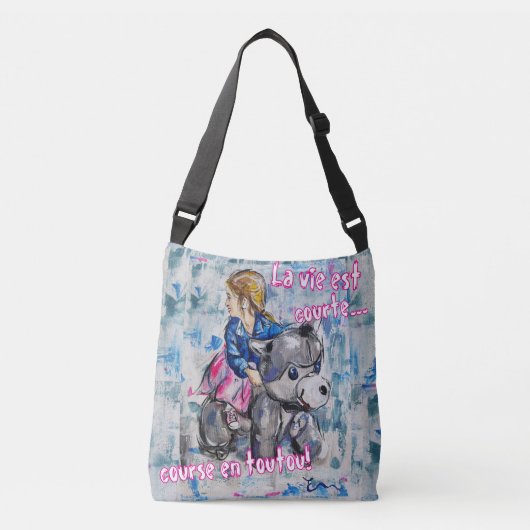 Aanpasbare Course-tas Crossbody Tas (Voorkant)