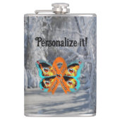 aanpasbare CRPS RSD Warrior Survivor vlinder Heupfles (Voorkant)