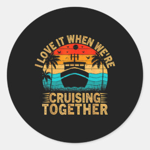 aanpasbare cruiseschepen uit de familie Pesle Ronde Sticker
